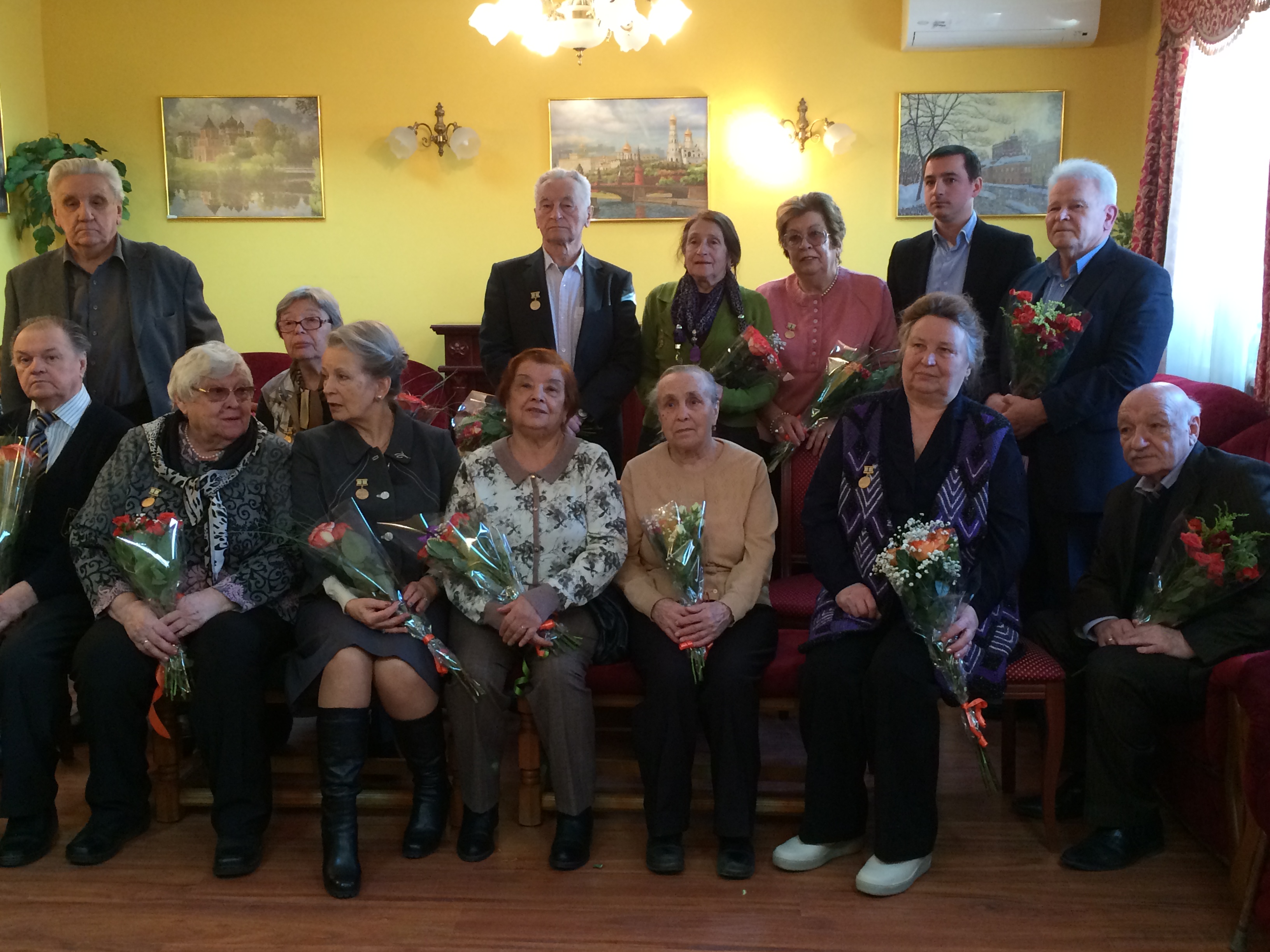 Вручение медалей к 70-летию Победы