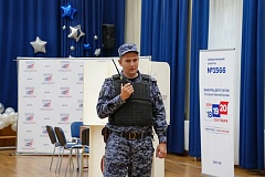 Росгвардия обеспечила безопасность избирателей на выборах в Москве
